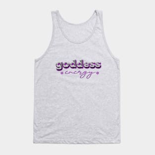 Goddess energy (purple) Tank Top